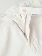 Incotex - Venezia 1951 Straight-Leg Cotton-Blend Bermuda Shorts - White