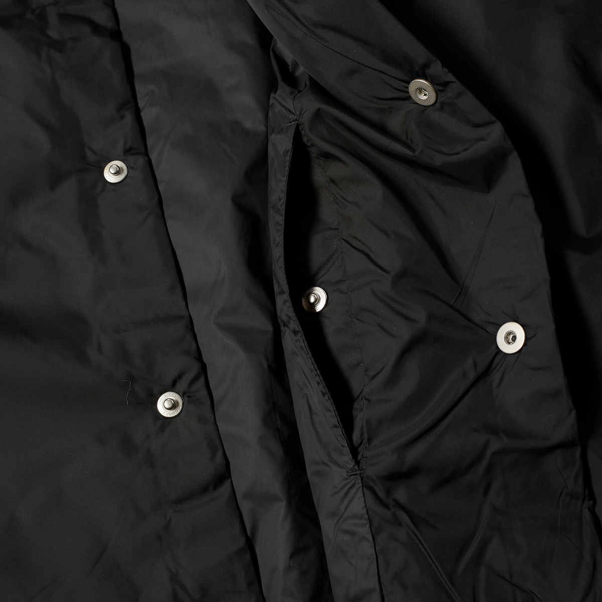 Pangaia Flower-Warmth Padded Overshirt in Black