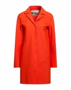 Herno Womens Overcoat & Trench Coat in Tomato red