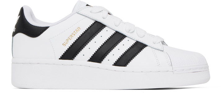 Photo: adidas Originals White Superstar XLG Sneakers