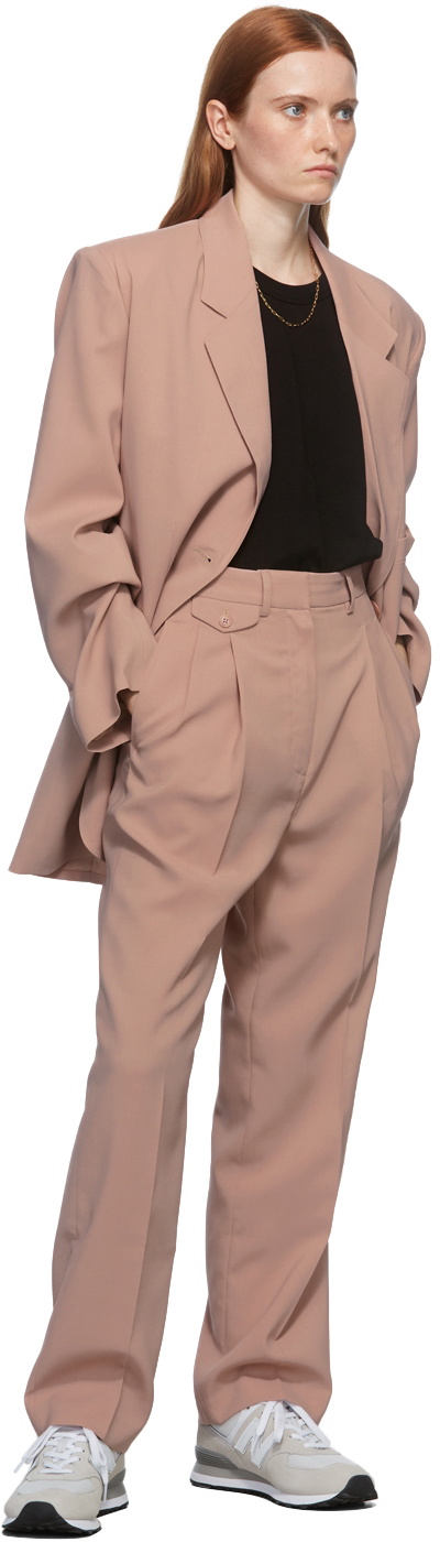 The Frankie Shop Pink Pernille Boy Trousers The Frankie Shop