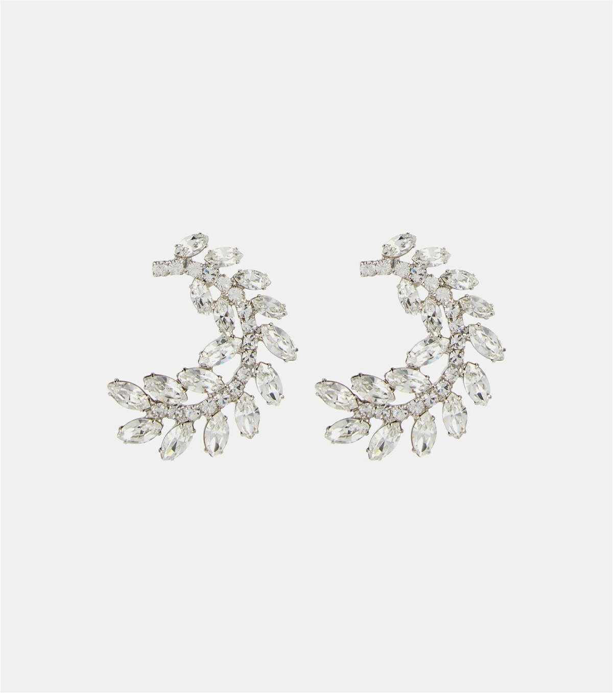 Jennifer Behr Meriah crystal-embellished earrings Jennifer Behr
