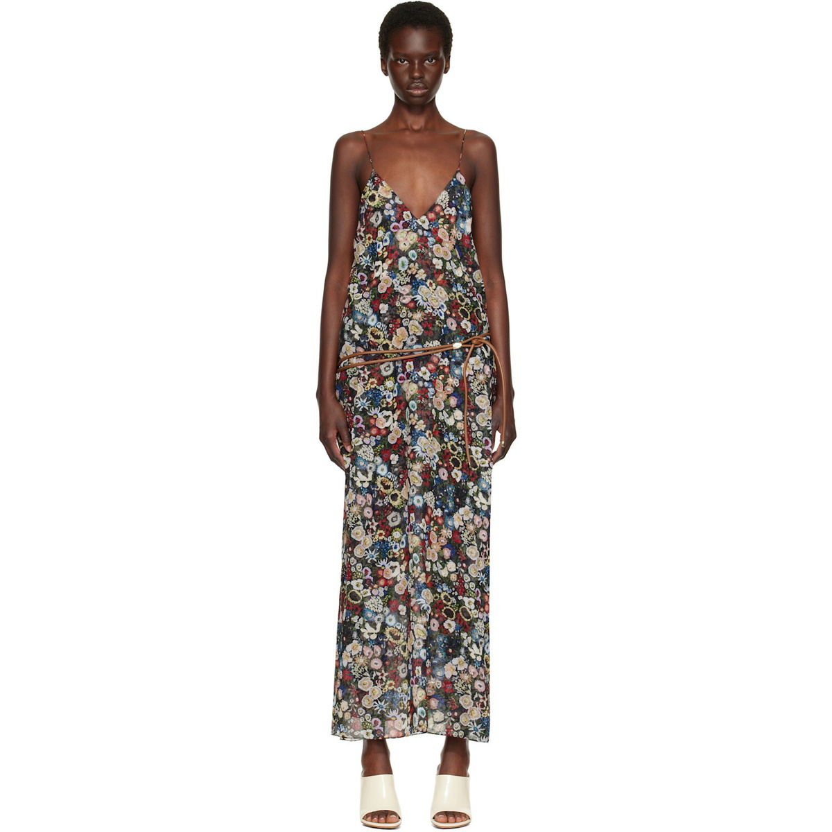 KHAITE Multicolor Taja Maxi Dress