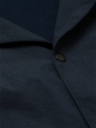 WTAPS - Logo-Appliquéd Nylon Coach Jacket - Blue