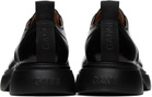 GANNI Black Everyday Lace-Up Derbys
