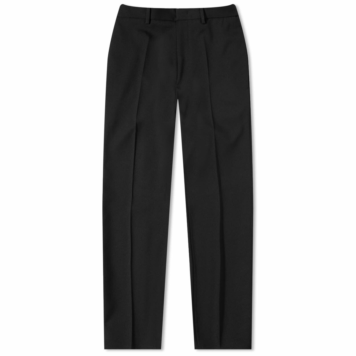 Jil Sander Men's Elasticated Back Trouser in Black Jil Sander