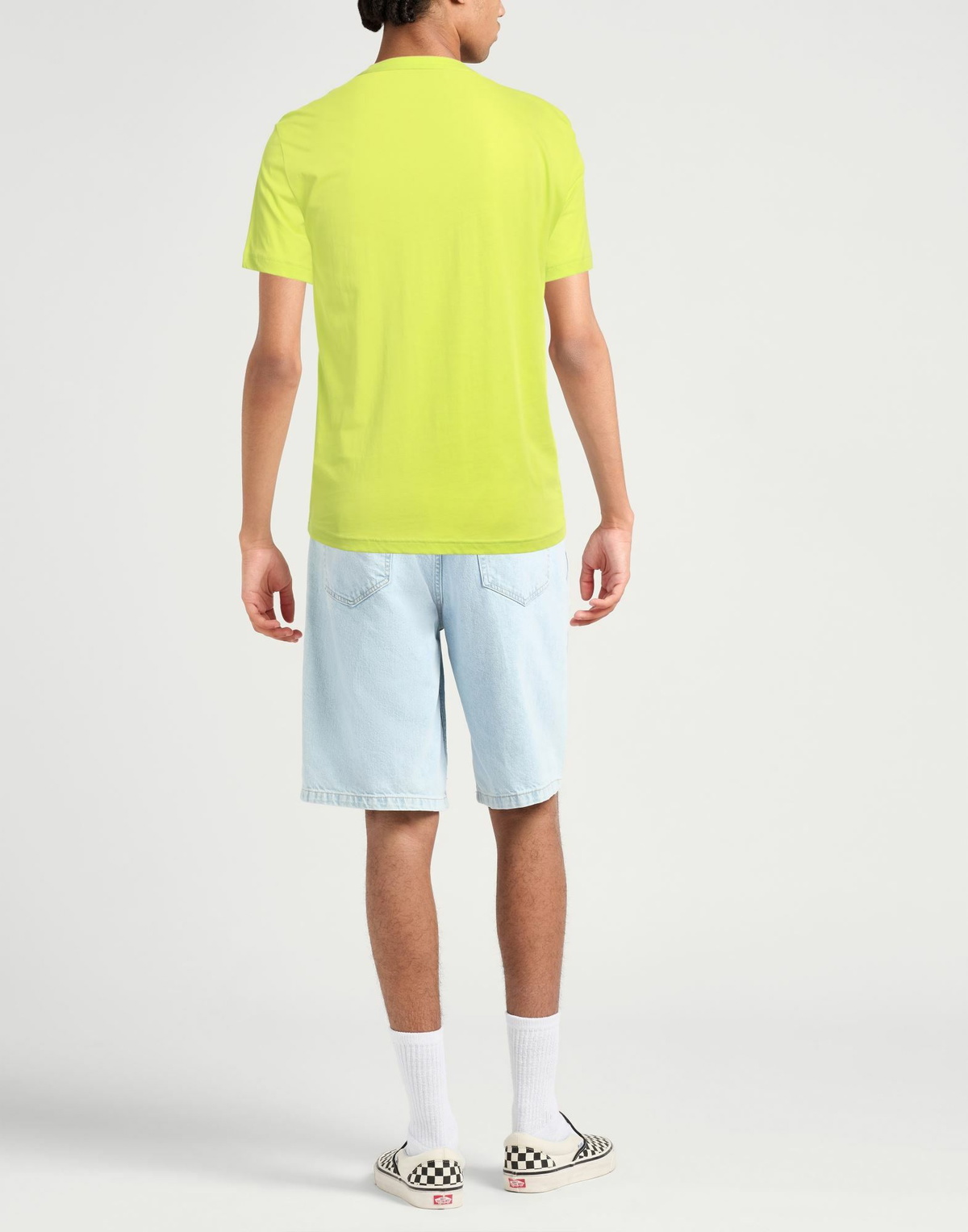 Ea7 Mens T-shirt Lime in Green