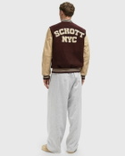 Schott NYC LC8705 JACKET Red Mens Bomber Jackets/College Jacket
