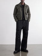 Rick Owens - Tower Alice Mélange Wool Bomber Jacket - Gray