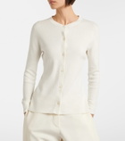 The Row Okino cotton and silk cardigan