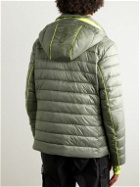 Bogner - Dorian Padded Quilted Shell Hooded Ski Jacket - Green