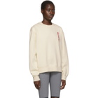 Polythene* Optics Off-White Vertical Sweatshirt