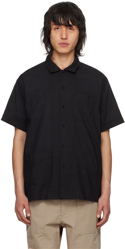 Photo: Engineered Garments Black Patch Pocket Shirt