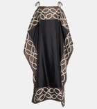 Valentino Chain 1967 silk kaftan