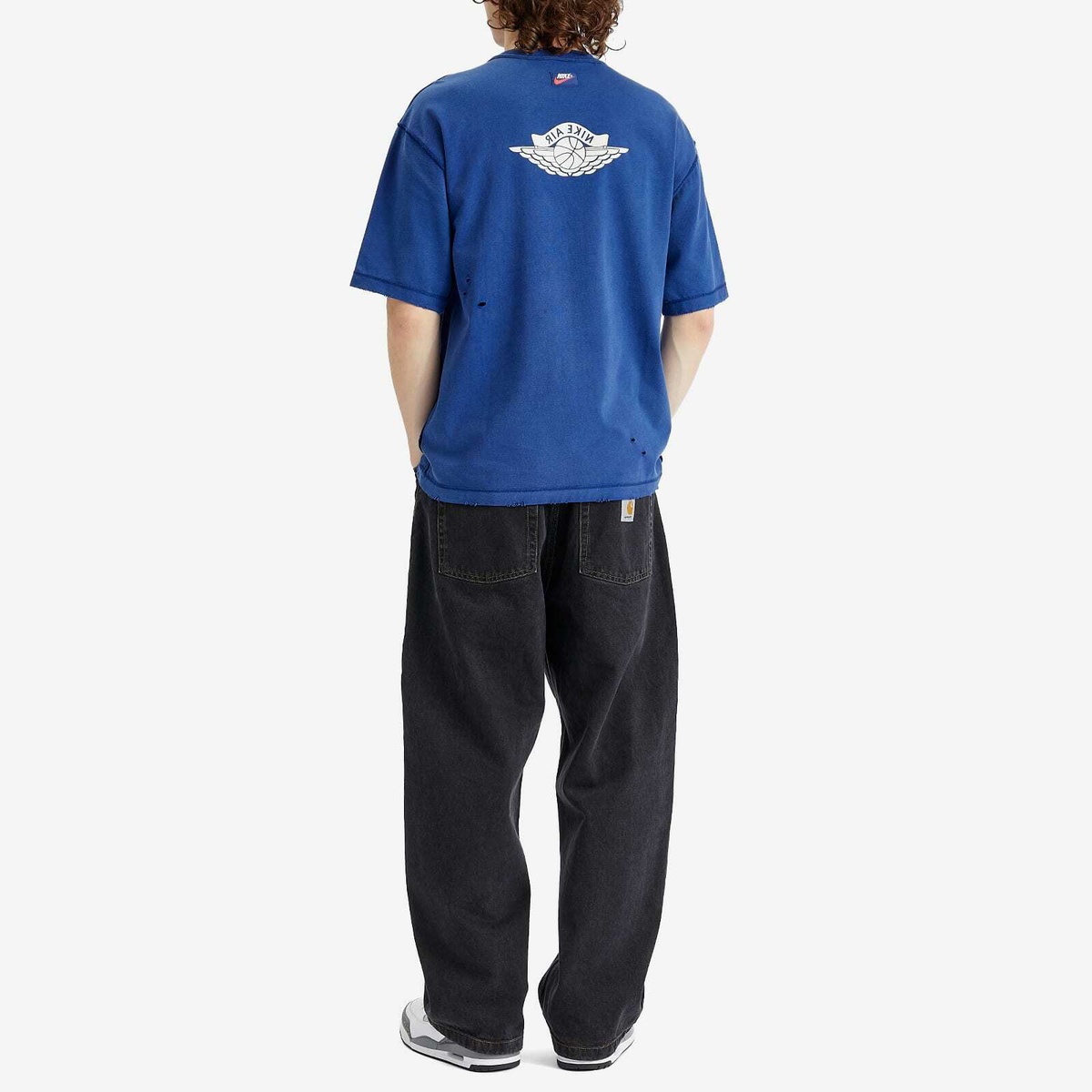 Air Jordan Men's Rair Air 85' T-Shirt in Deep Royal/Sail