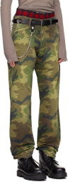 424 Green Camouflage Trousers