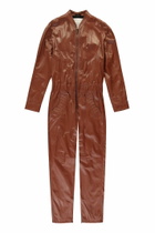 Ferrari Leather Jumpsuit