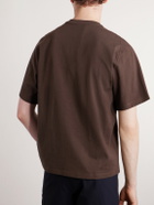 Portal - Root Organic Cotton and Hemp-Blend Jersey T-Shirt - Brown