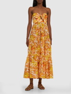 ZIMMERMANN - Raie Printed Cotton Maxi Dress