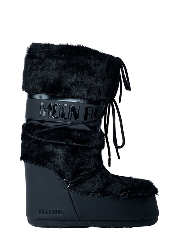 Photo: Moon Boot MB Icon Faux-Fur Boots