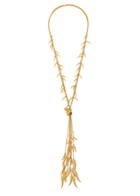 Zimmermann Mira Lariat 16kt Gold-plated Necklace - One Size