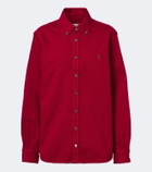 Ami Paris Ami de Cœur cotton twill shirt