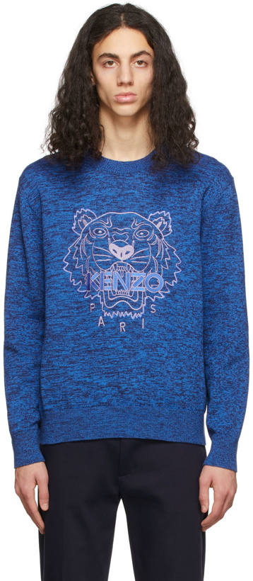 Photo: Kenzo Blue The Year Of The Tiger Jumper Sweatshirt