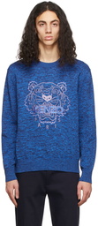 Kenzo Blue The Year Of The Tiger Jumper Sweatshirt