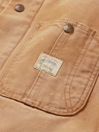 Polo Ralph Lauren - Polo Country Corduroy-Trimmed Distressed Recycled-Canvas Chore Jacket - Neutrals