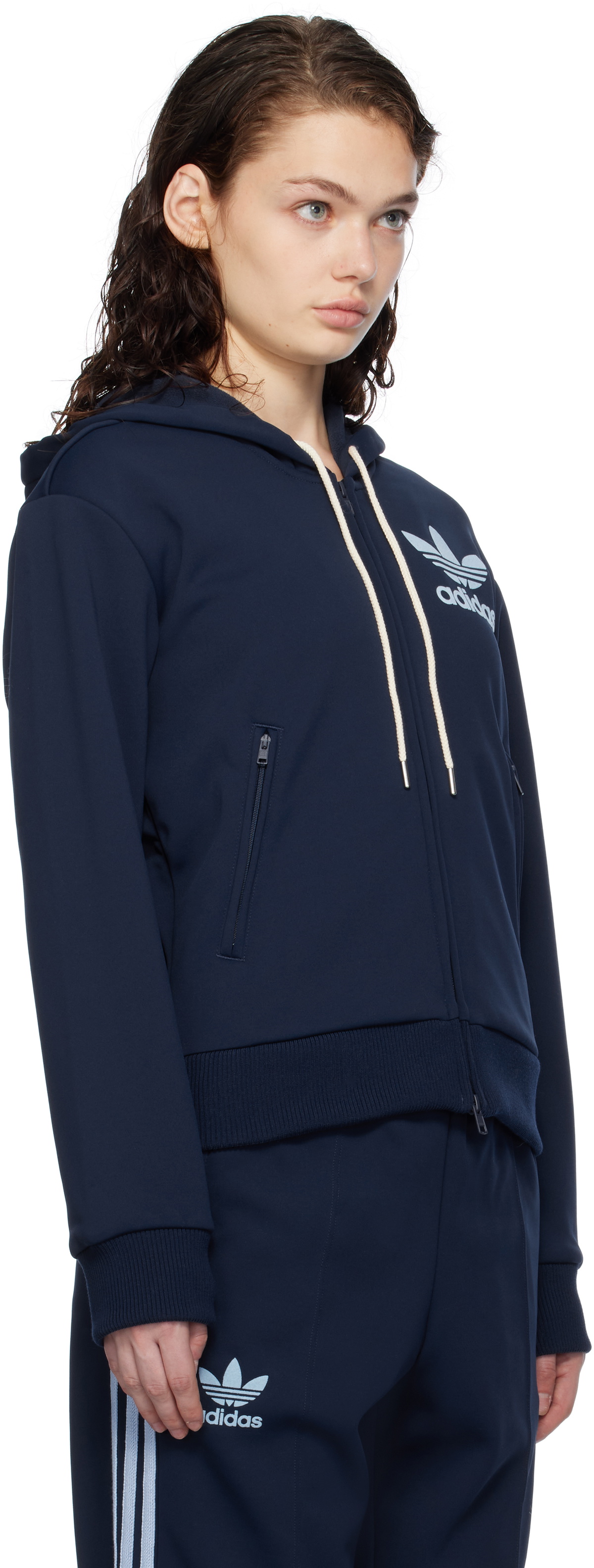 Wales Bonner Navy adidas Originals Edition Track Hoodie