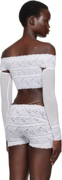 Poster Girl White Davina Lace T-shirt