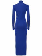 TOM FORD - Compact Knit Cashmere & Silk Midi Dress