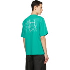 Acne Studios Blue Dizonord Edition Coral Infantil T-Shirt