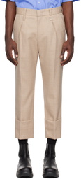 Wooyoungmi Beige Cabra Trousers