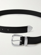 Anderson's - 3cm Leather Belt - Black