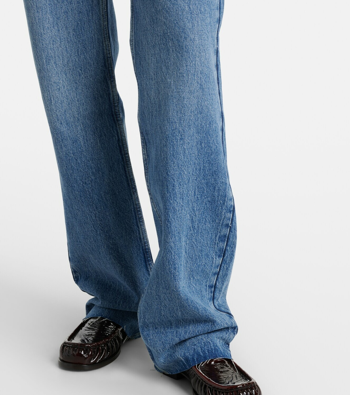 The Frankie Shop Dalston mid-rise flared jeans