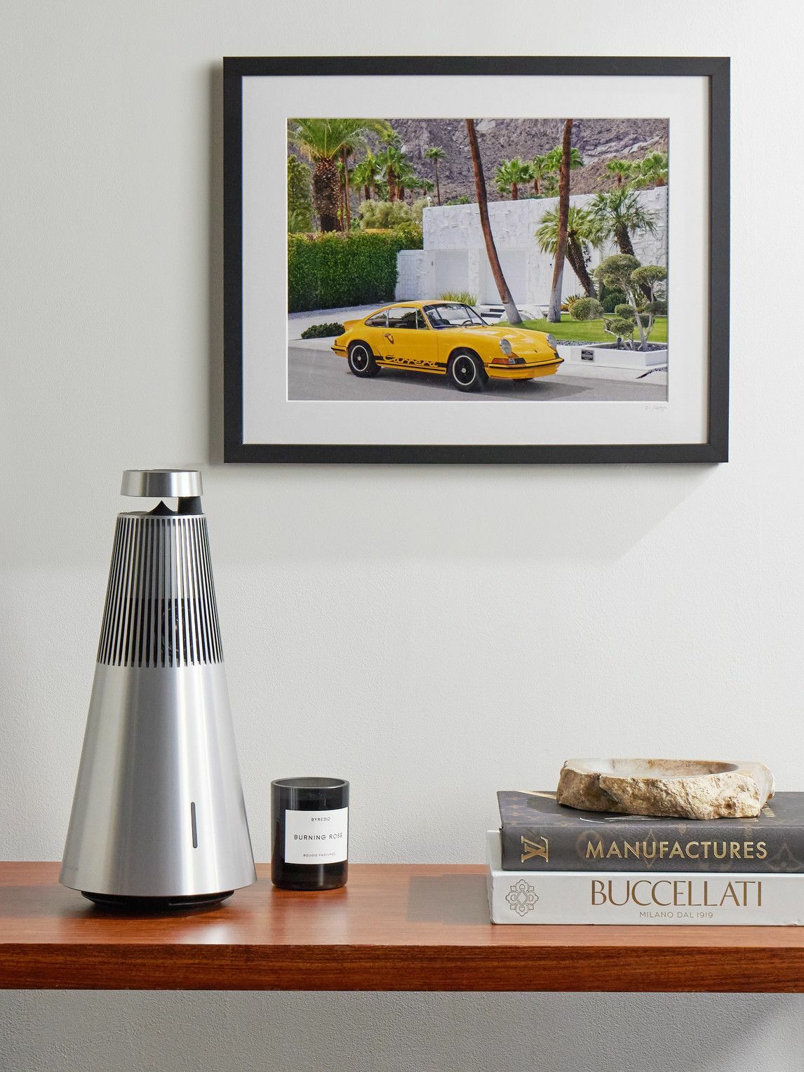 Sonic Editions - Framed 2024 Porsche CarreraPS in Palm Springs Print, 16" x 20"