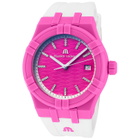 Maurice Lacroix Aikon Tide Quartz Pink Dial Mens Watch AI2008-FFFF1-3A0-0