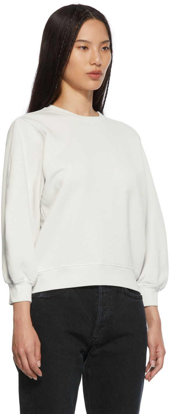 AGOLDE Grey Thora Sweatshirt AGOLDE