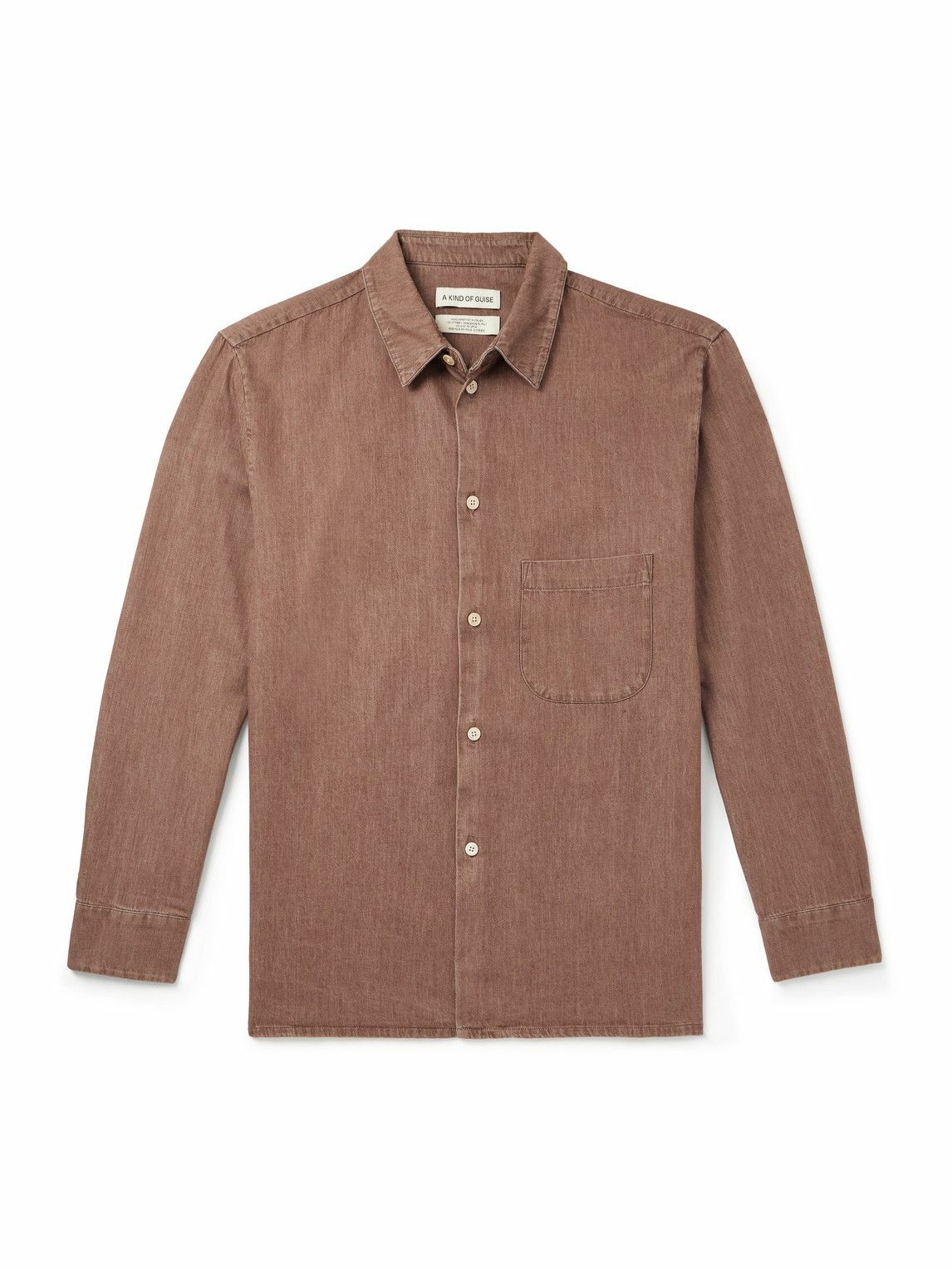 A Kind Of Guise - Gusto Denim Shirt - Brown