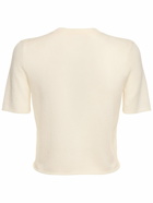 GUEST IN RESIDENCE Featherweight Wool Blend Crop T-shirt