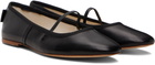 A.P.C. Black Swan Ballerina Flats