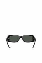 Diesel Rectangle sunglasses - Sunglasses - Unisex - Black