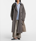 The Frankie Shop Oakdale virgin wool wide-leg pants