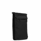 Topologie Phone Sacoche Bag in Black Tech Sateen 