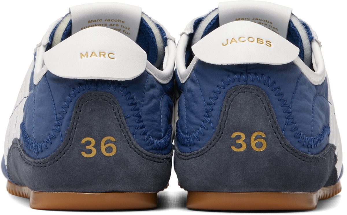Marc Jacobs Navy 'The 400 Bleecker Runner' Sneakers