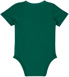 Museum of Peace & Quiet SSENSE Exclusive Baby Green Bodysuit