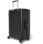 Montblanc - #MY4810 Medium 61cm Leather-Trimmed Polycarbonate Suitcase - Black