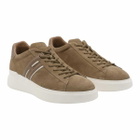 Hogan Brown Leather Sneakers