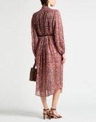 Zimmermann Womens Midi dress in Salmon pink